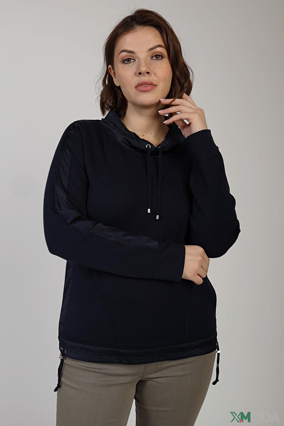 Джемпер Thomas Rabe с капюшоном тёмно-синий