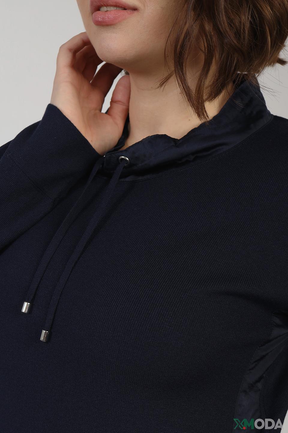 Джемпер Thomas Rabe с капюшоном тёмно-синий