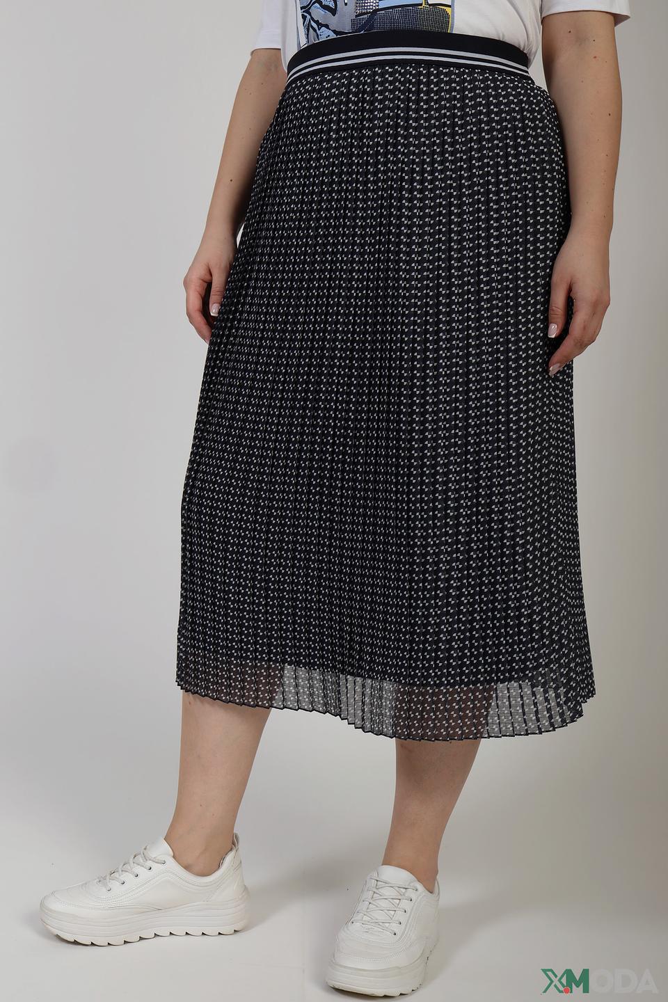 Юбка Rabe collection плиссе чёрная