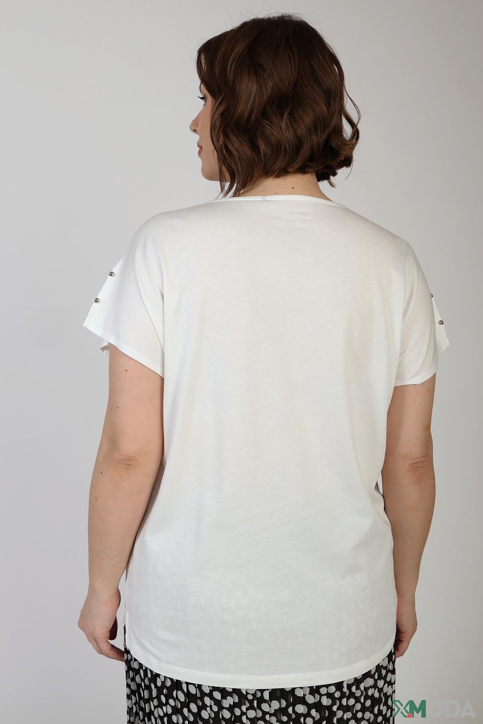 Футболка Via Appia с разрезами