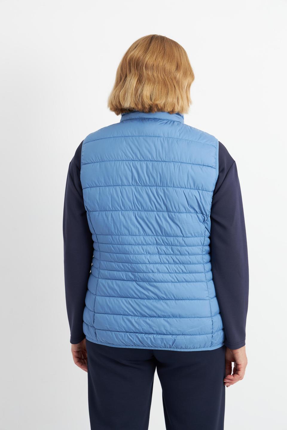 Голубой стеганый жилет Betty Barclay outdoor