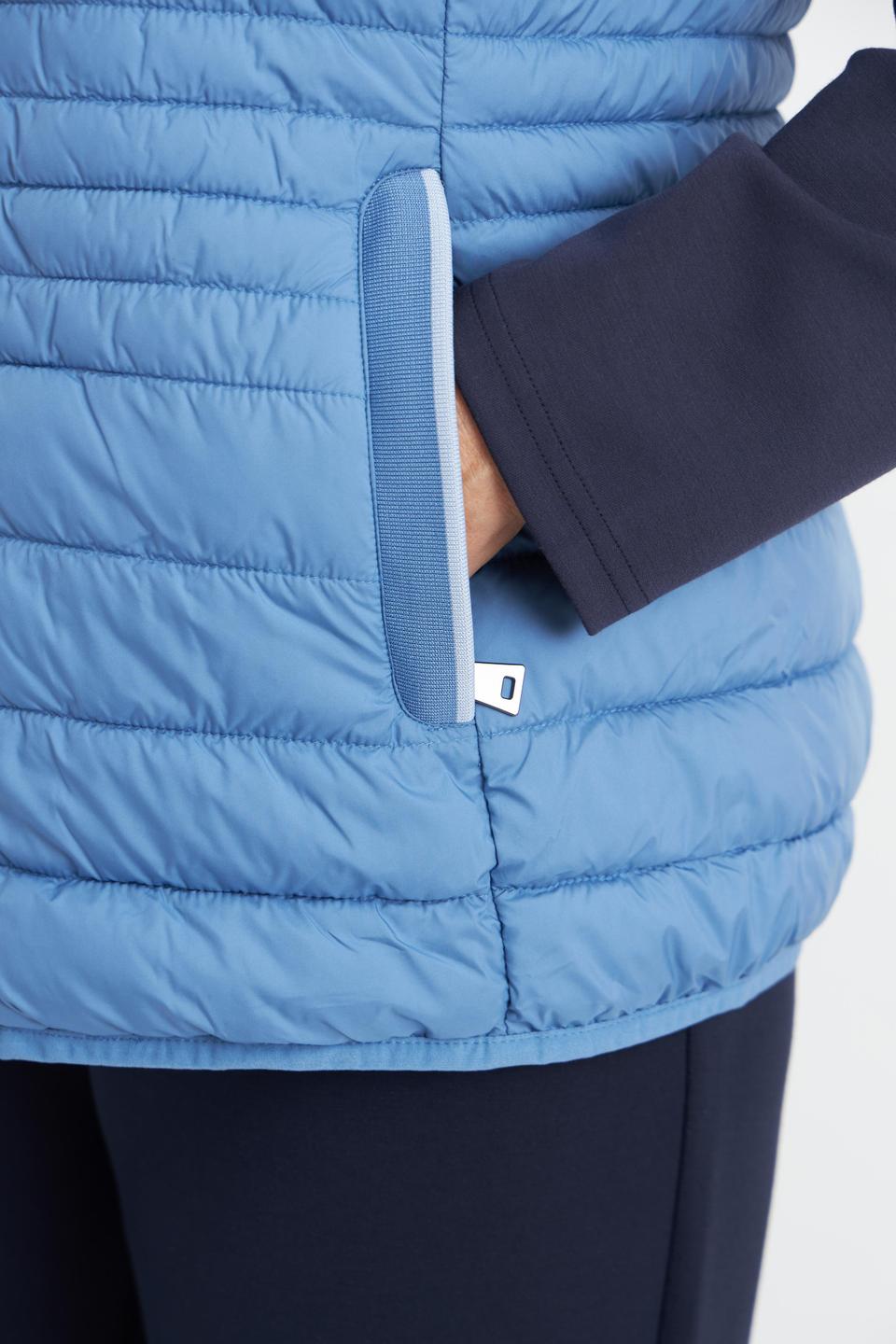 Голубой стеганый жилет Betty Barclay outdoor