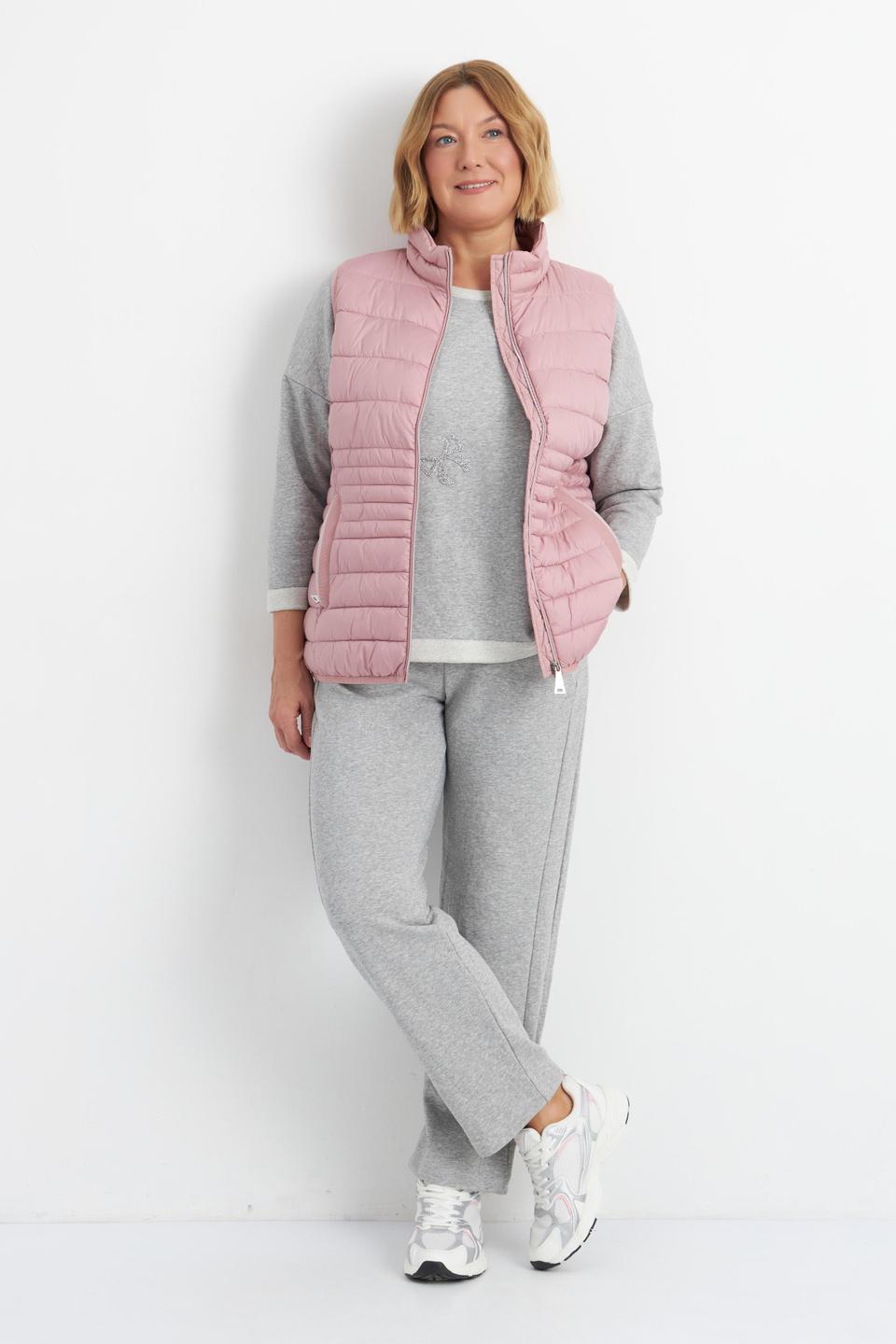 Жилет стеганый Betty Barclay outdoor светло-розовый