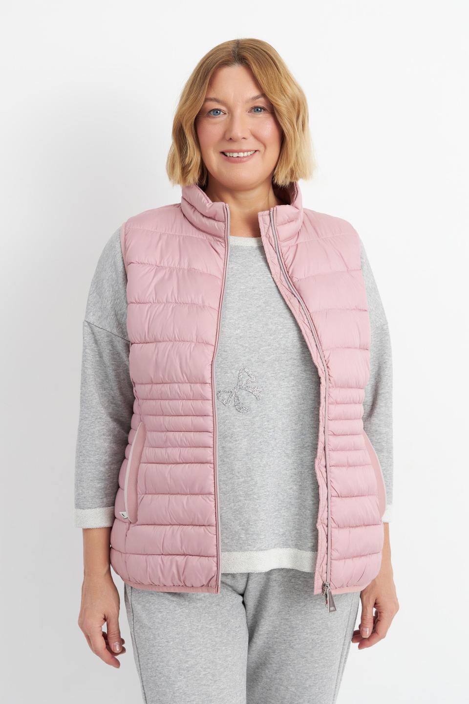 Жилет стеганый Betty Barclay outdoor светло-розовый
