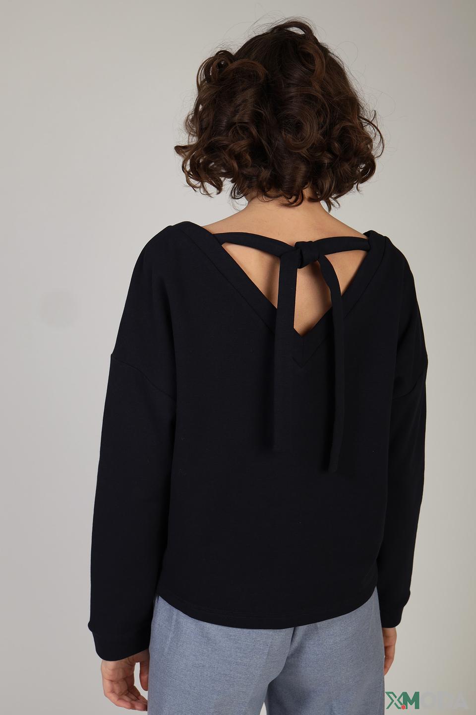 Джемпер Penny Black Grey с цветочным принтом