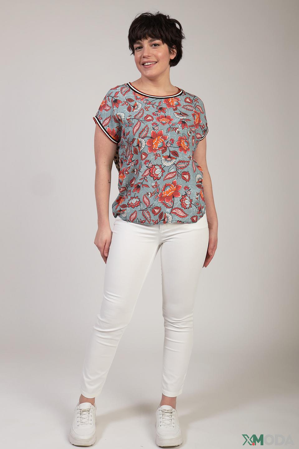 Блуза Oui цветочный принт