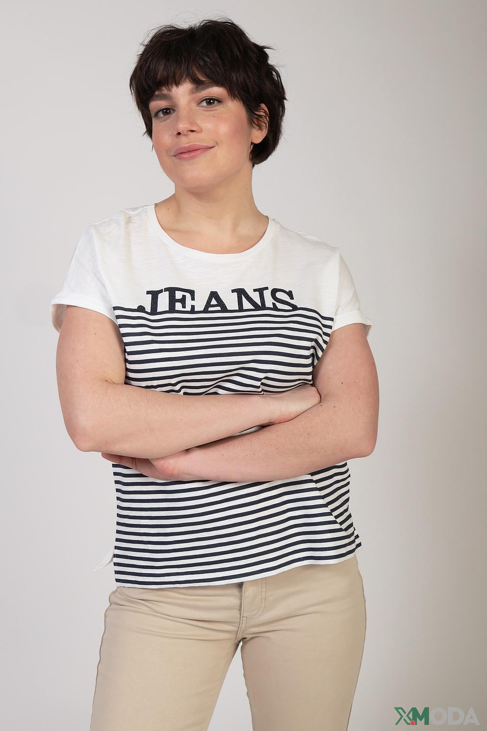 Футболка Via Appia полоска JEANS