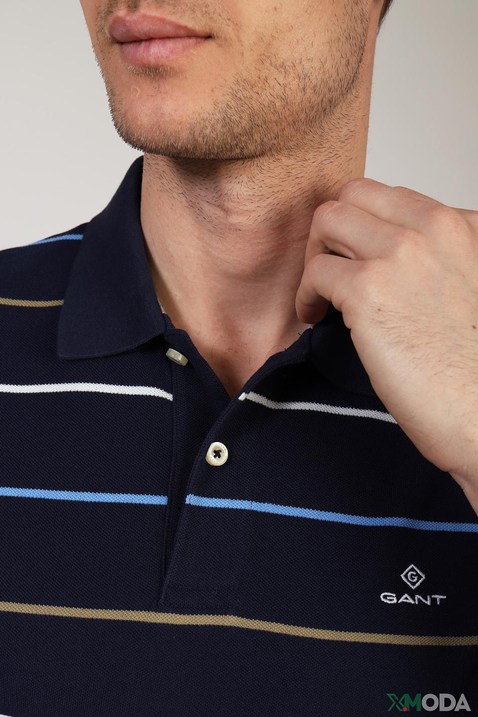 Поло Gant муж. в полоску