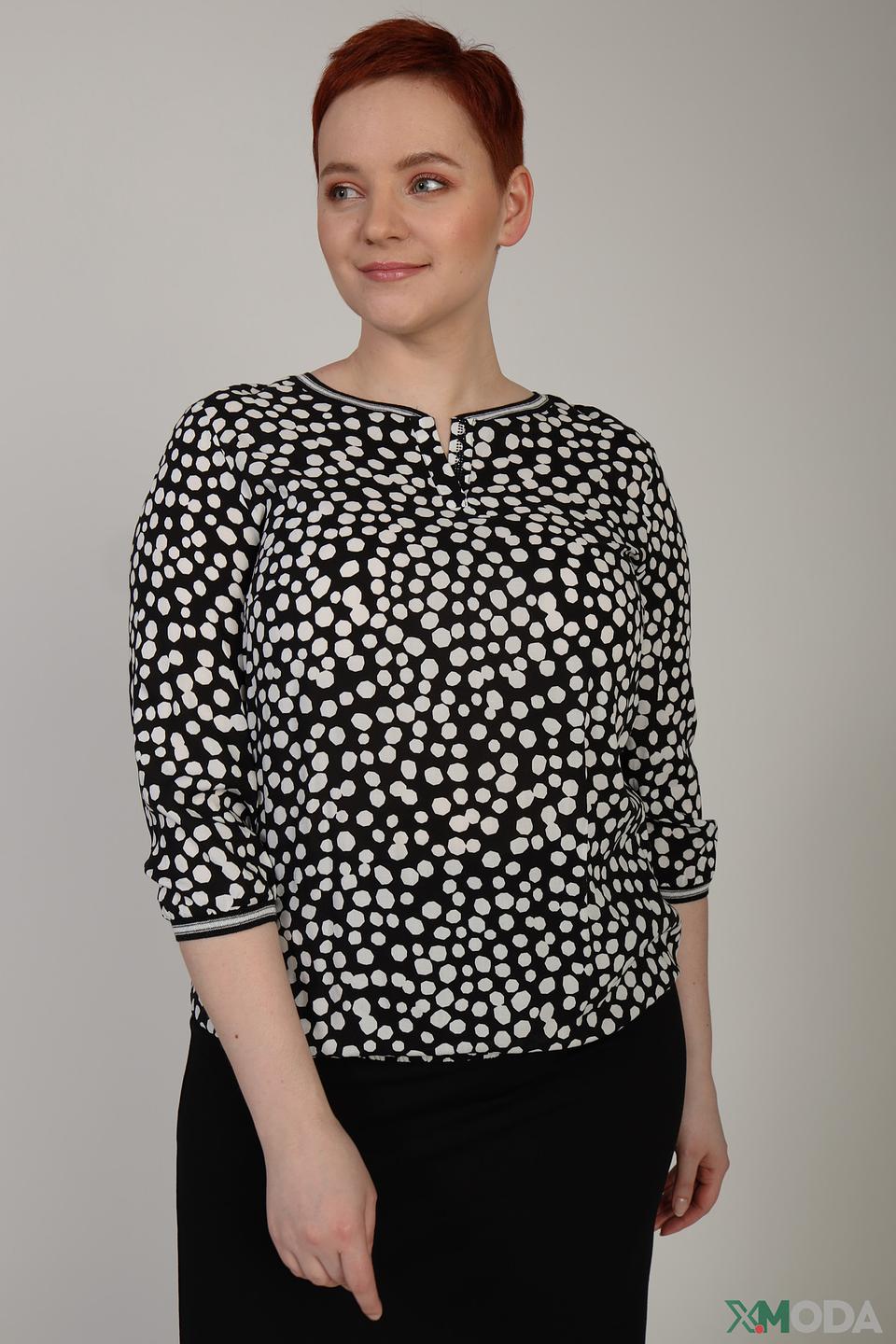 Блуза Rabe collection в горошек