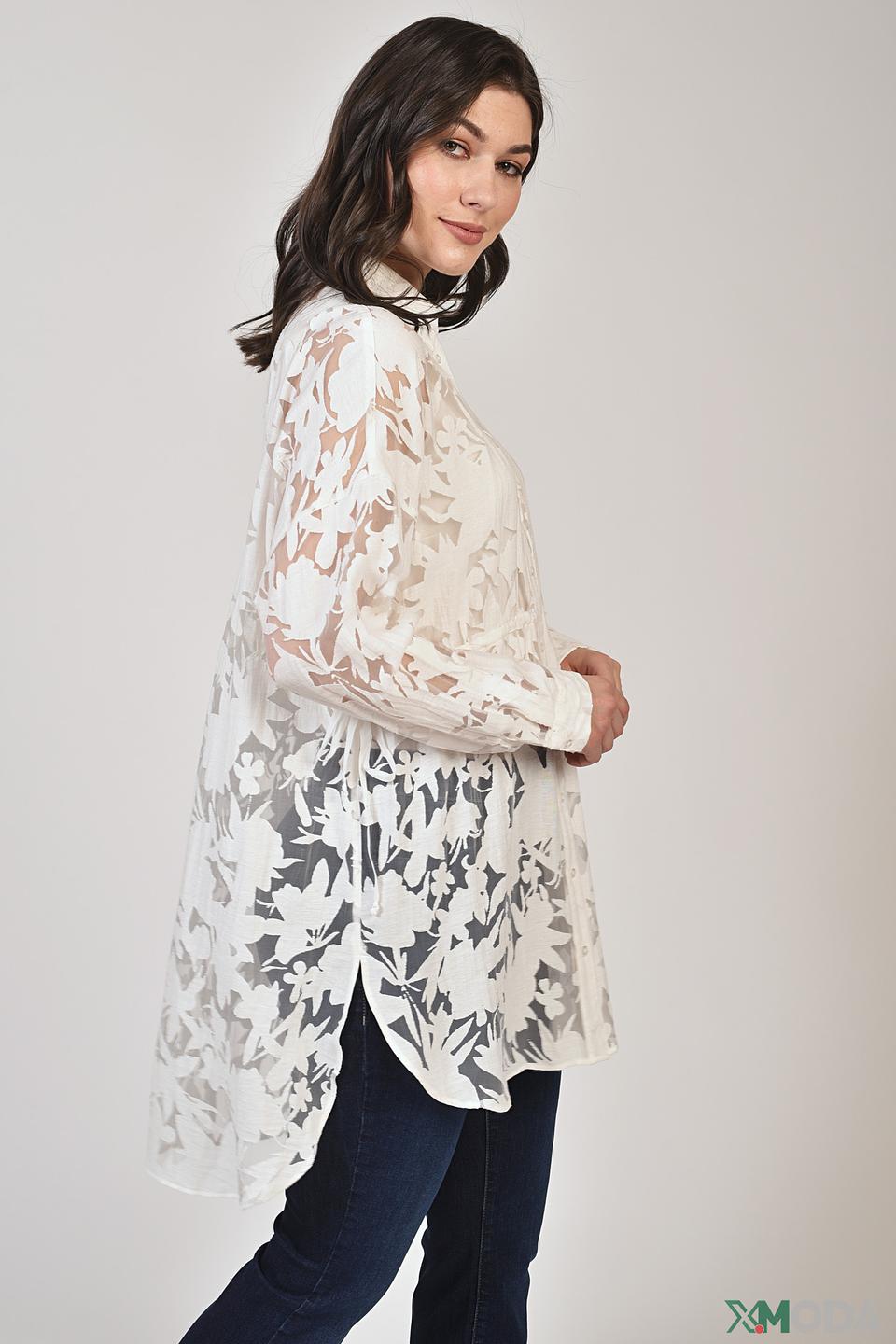 Блуза Taifun с цветочным принтом