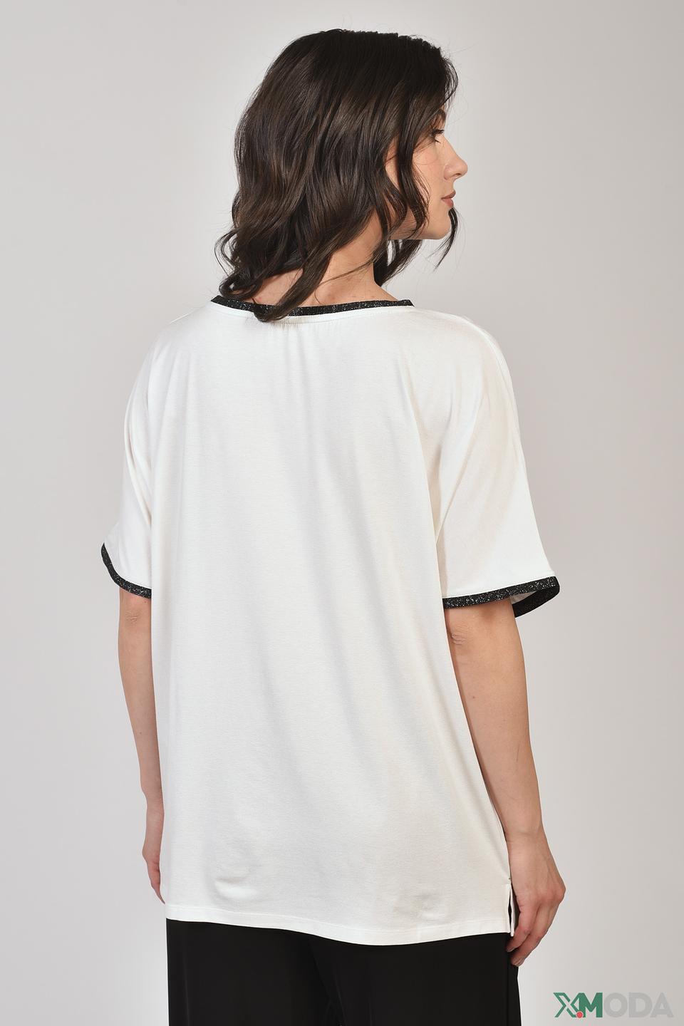 Футболка Elena Miro с цветочным принтом