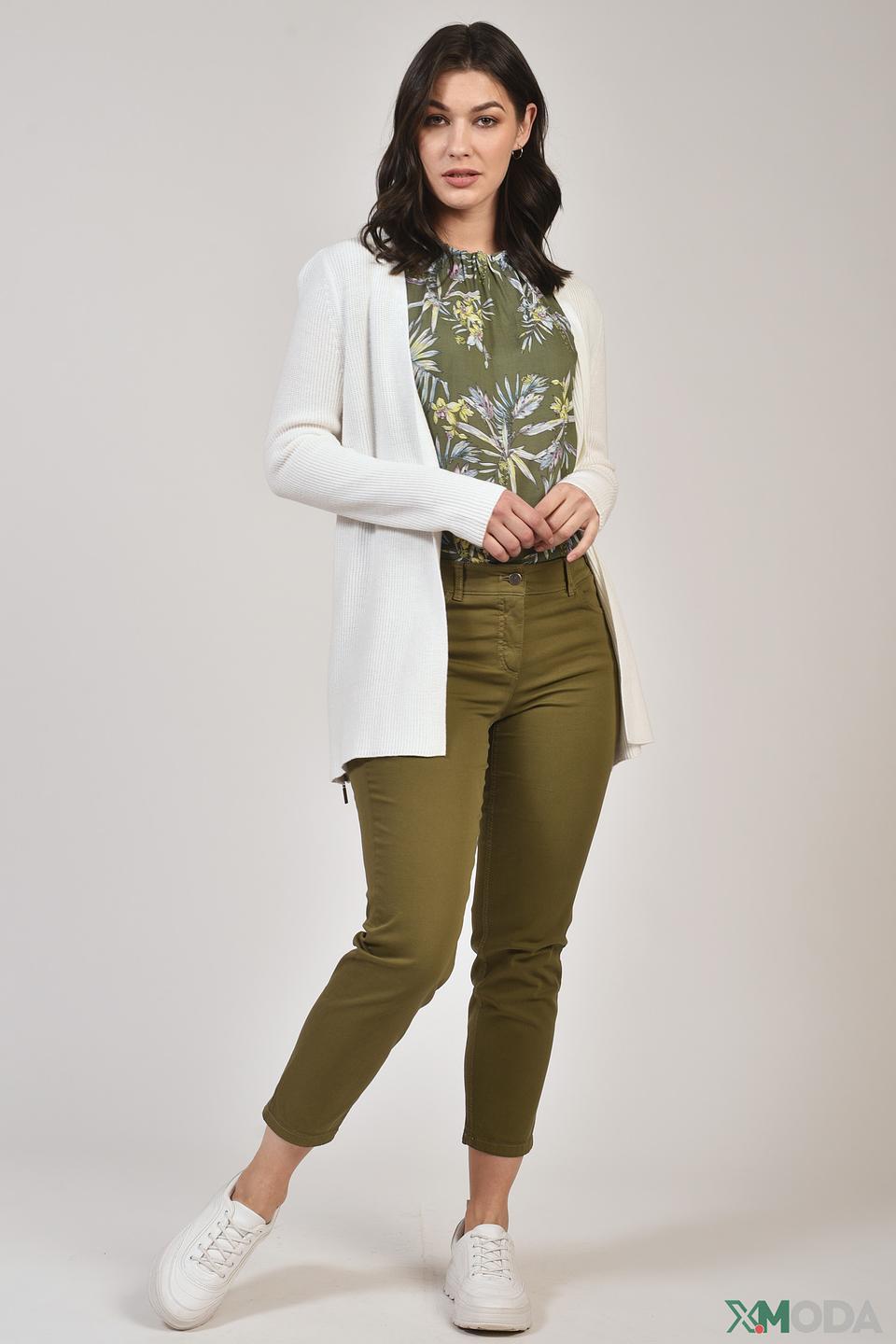 Кардиган Gerry Weber белый с молнией