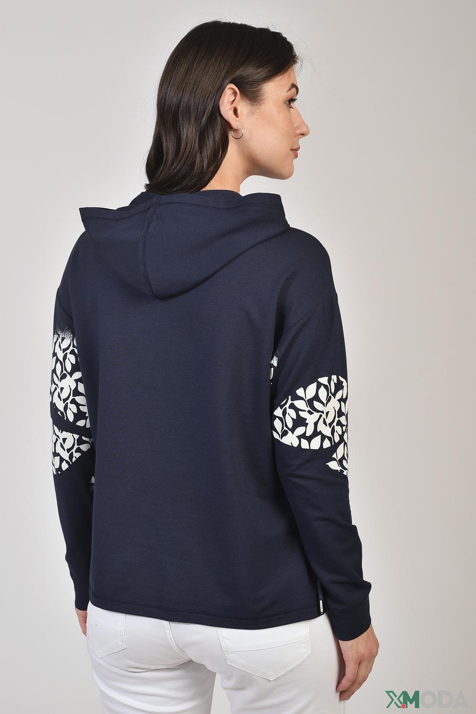 Пуловер Lecomte с принтом