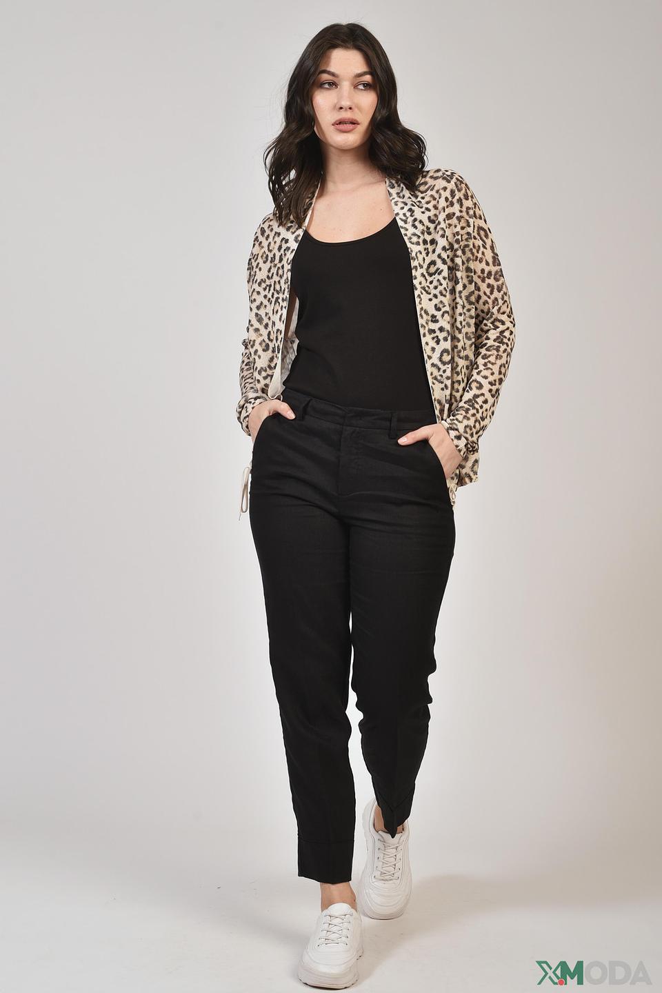 Жакет Oui с леопардовым принтом
