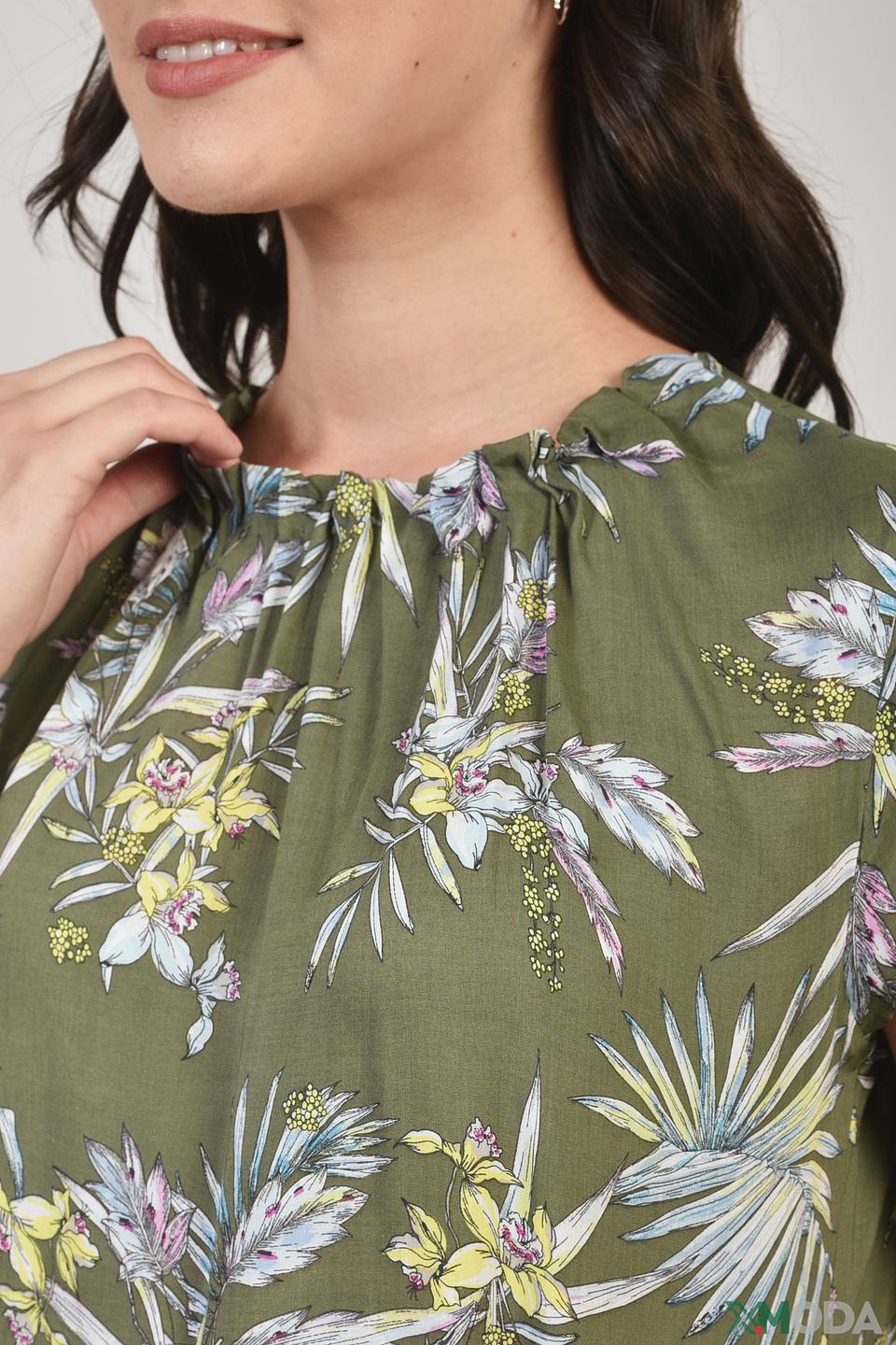 Блуза Taifun с цветочным принтом