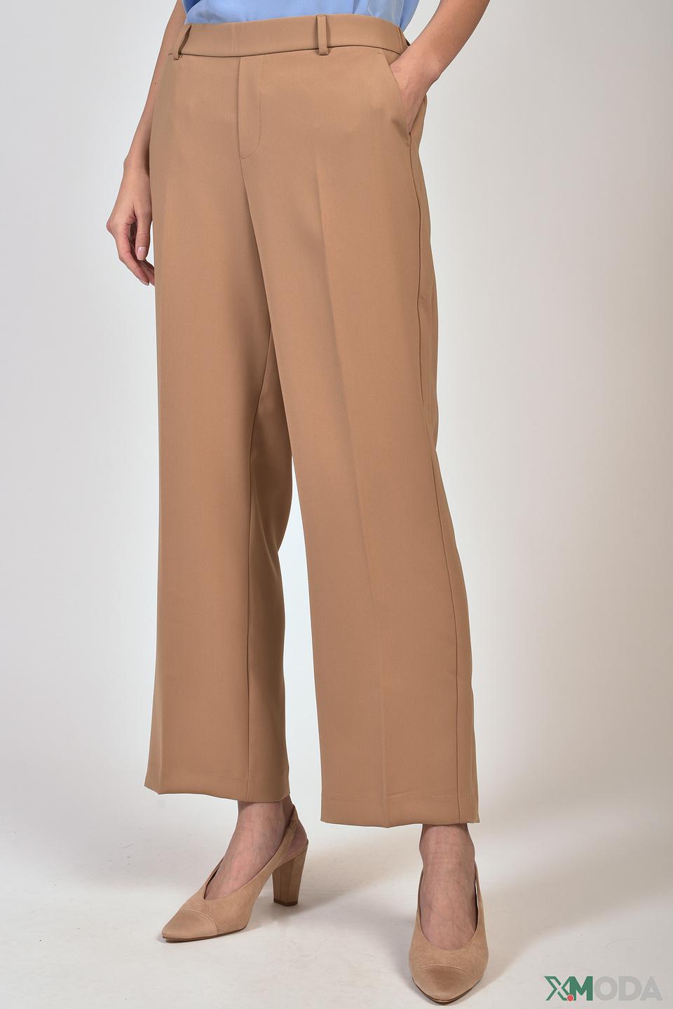 Брюки Mos Mosh бежевые палаццо