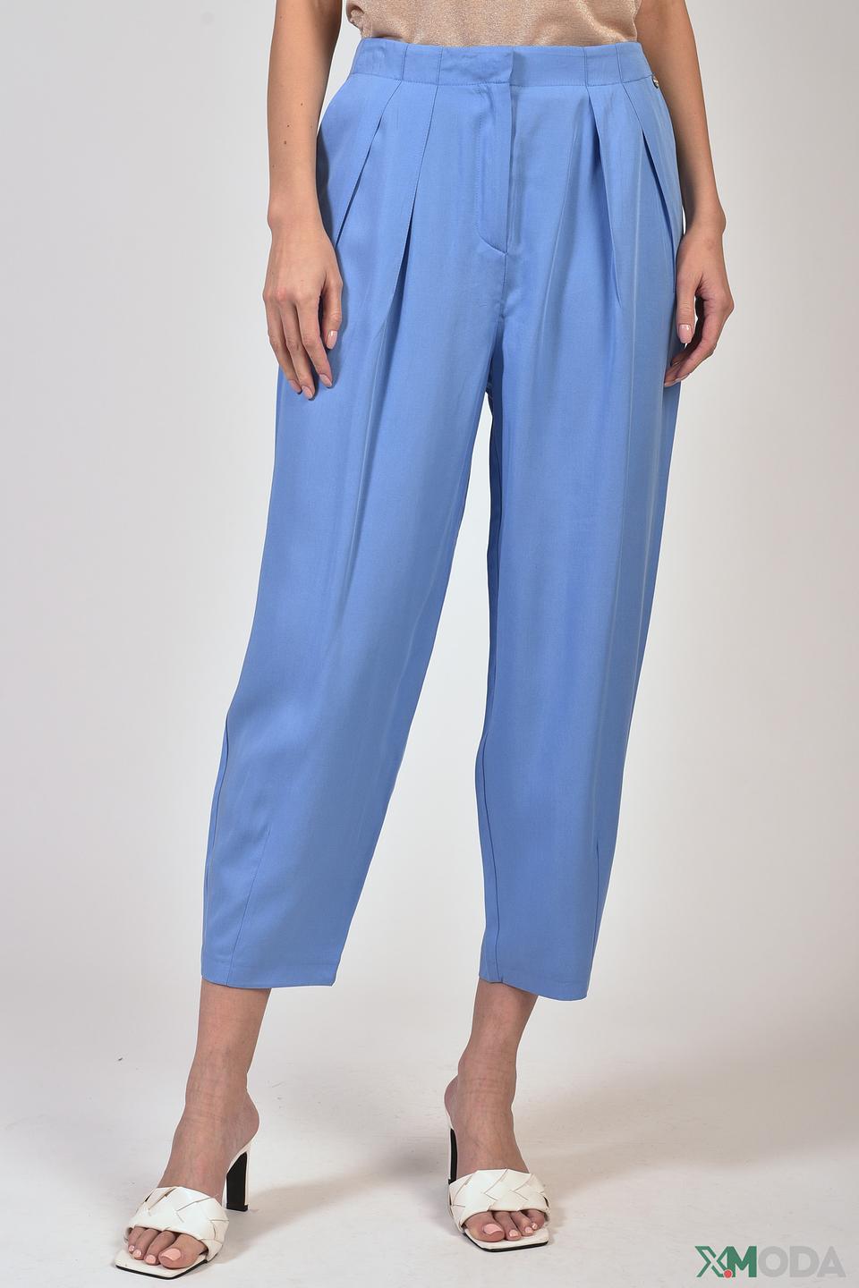 Брюки кюлоты Rich and Royal голубые