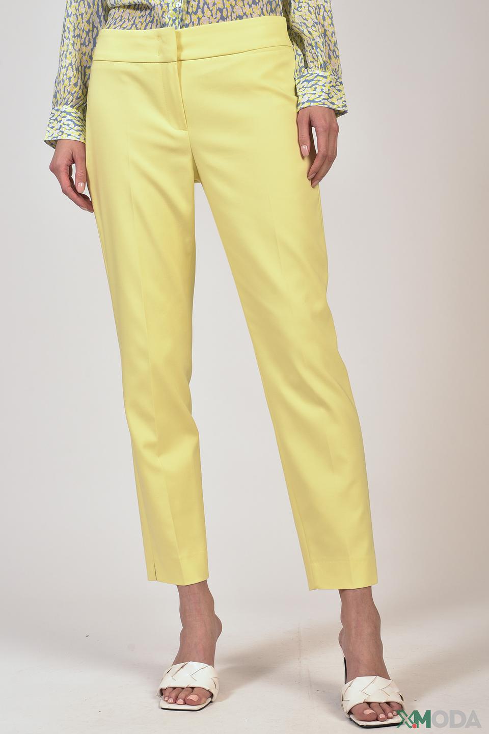 Брюки классические Bianca жёлтые