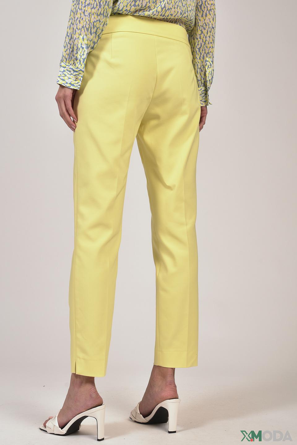 Брюки классические Bianca жёлтые