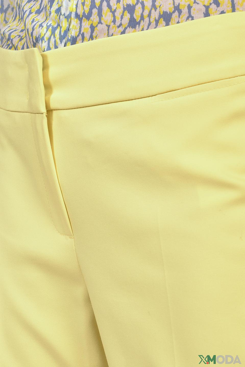 Брюки классические Bianca жёлтые