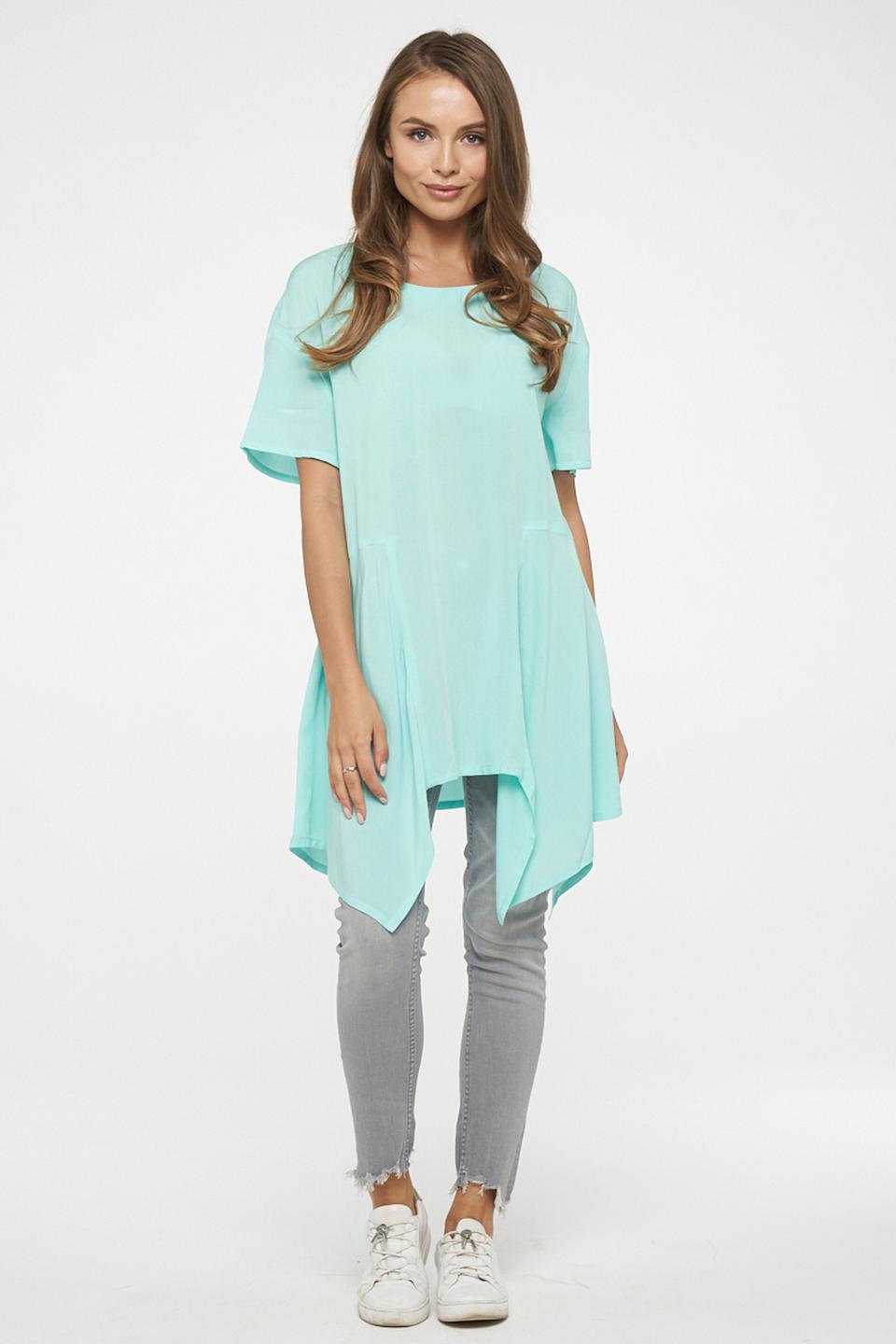 Блуза VAY туника мятная