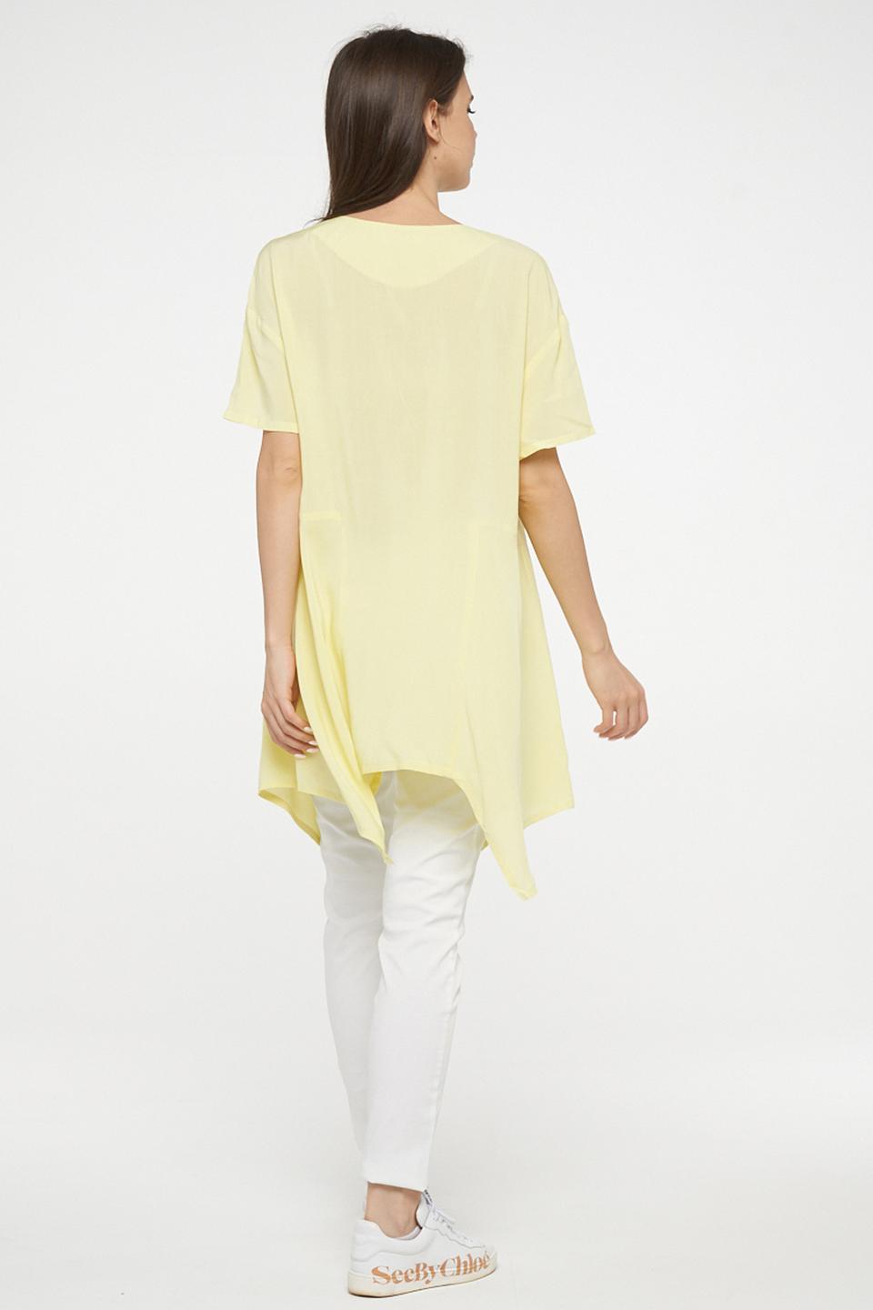 Блуза VAY туника жёлтая