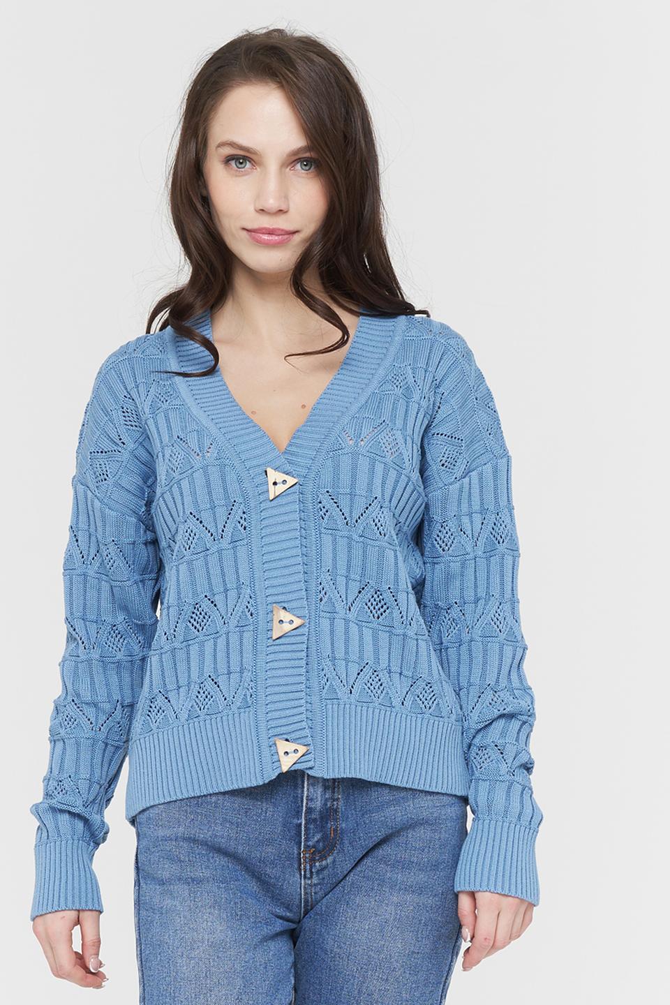 Кардиган BE YOU голубой деним