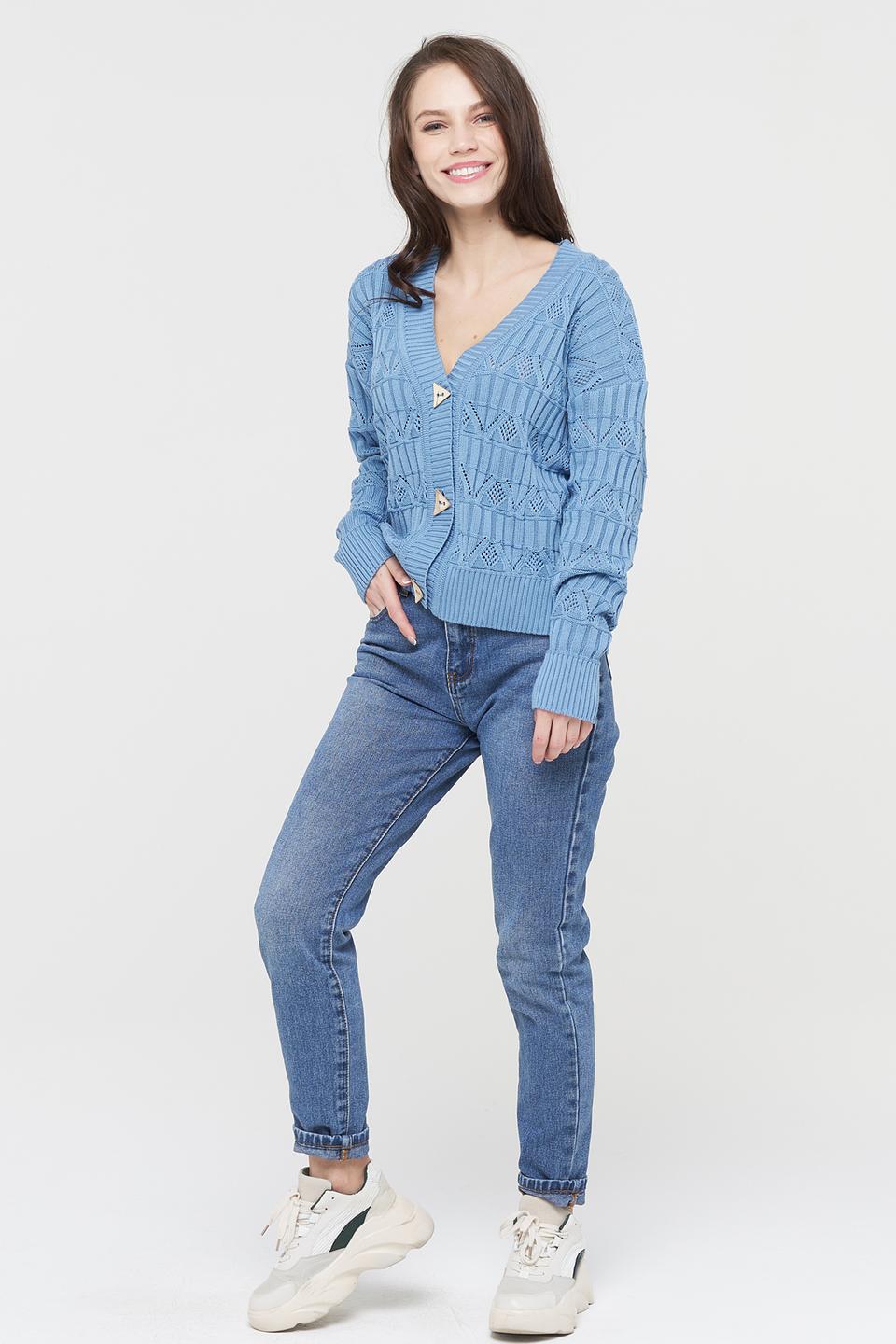 Кардиган BE YOU голубой деним