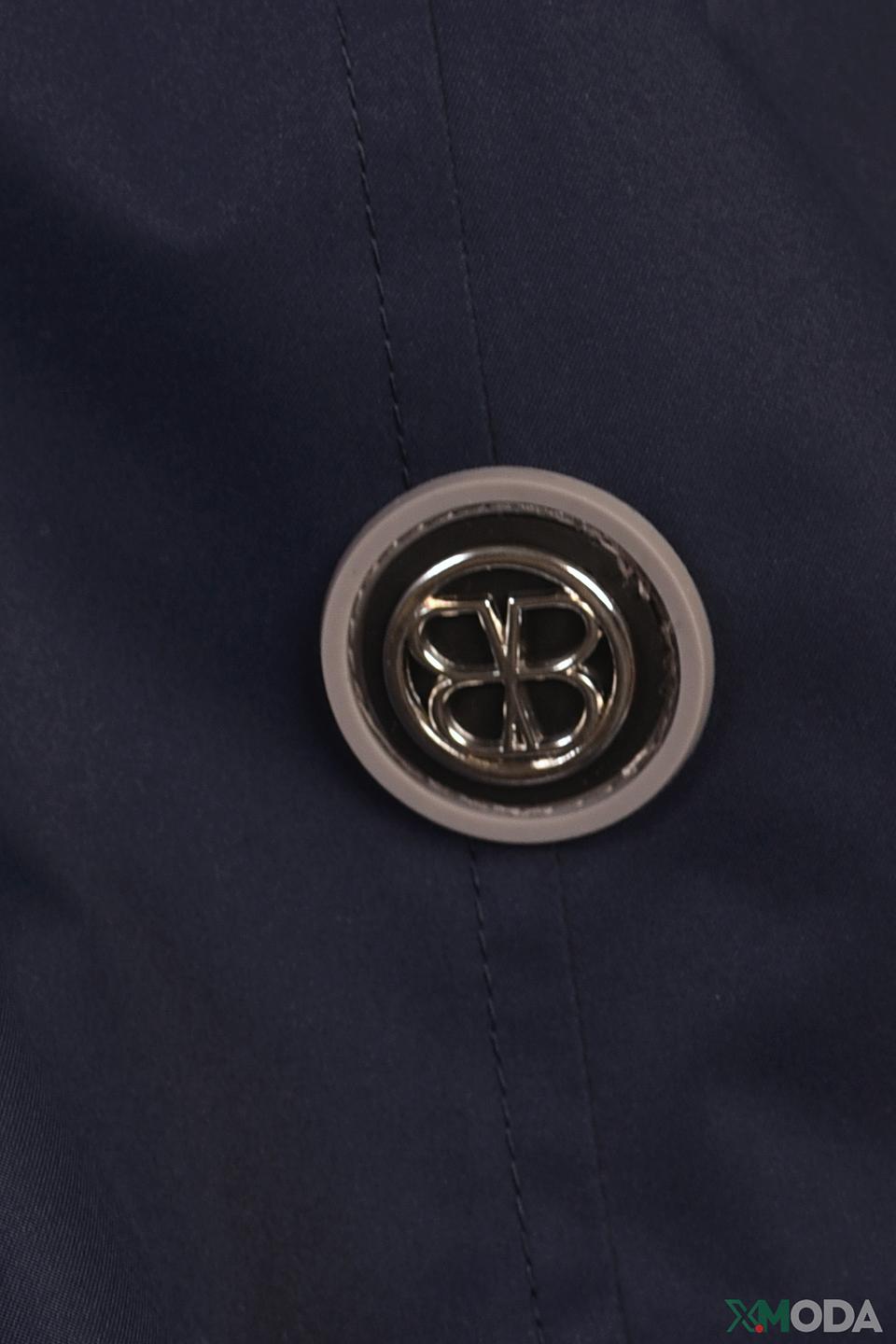 Куртка Basler синяя с капюшоном