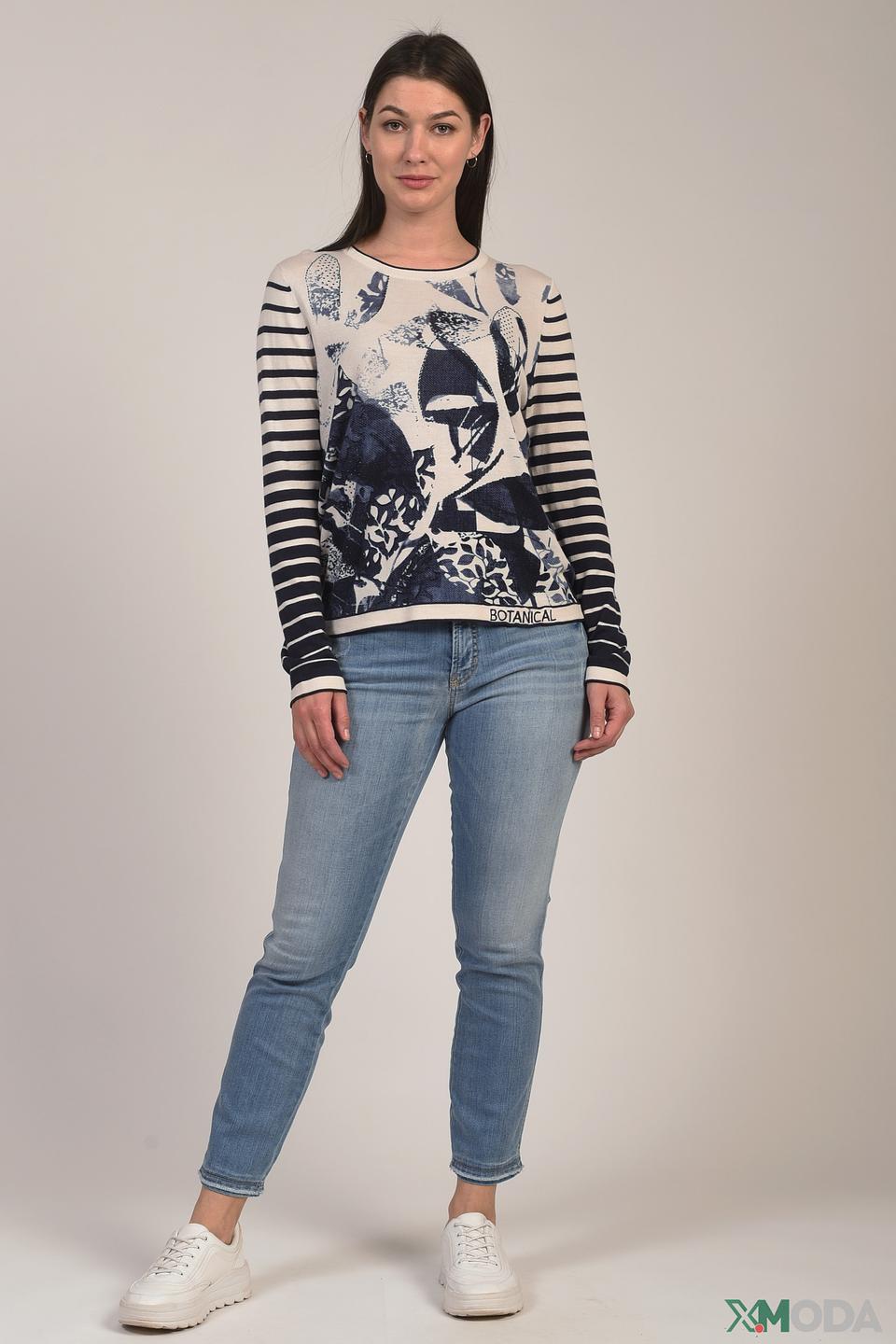 Пуловер Lecomte с принтом Botanical