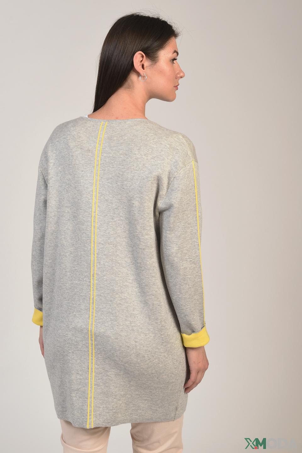 Жакет Oui с желтой отделкой