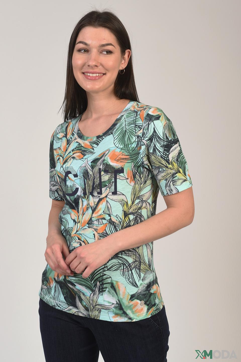 Блуза Lecomte с принтом CMJT