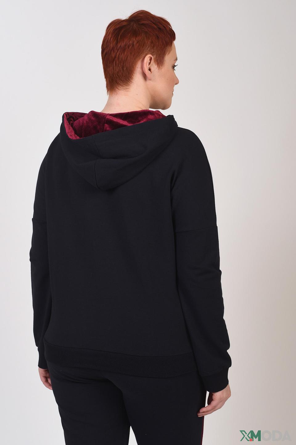 Толстовка Just Valeri 'Darling' чёрная