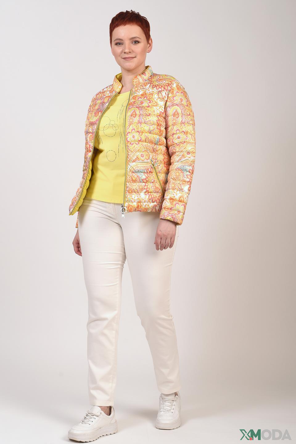 Куртка Lebek с цветочным принтом