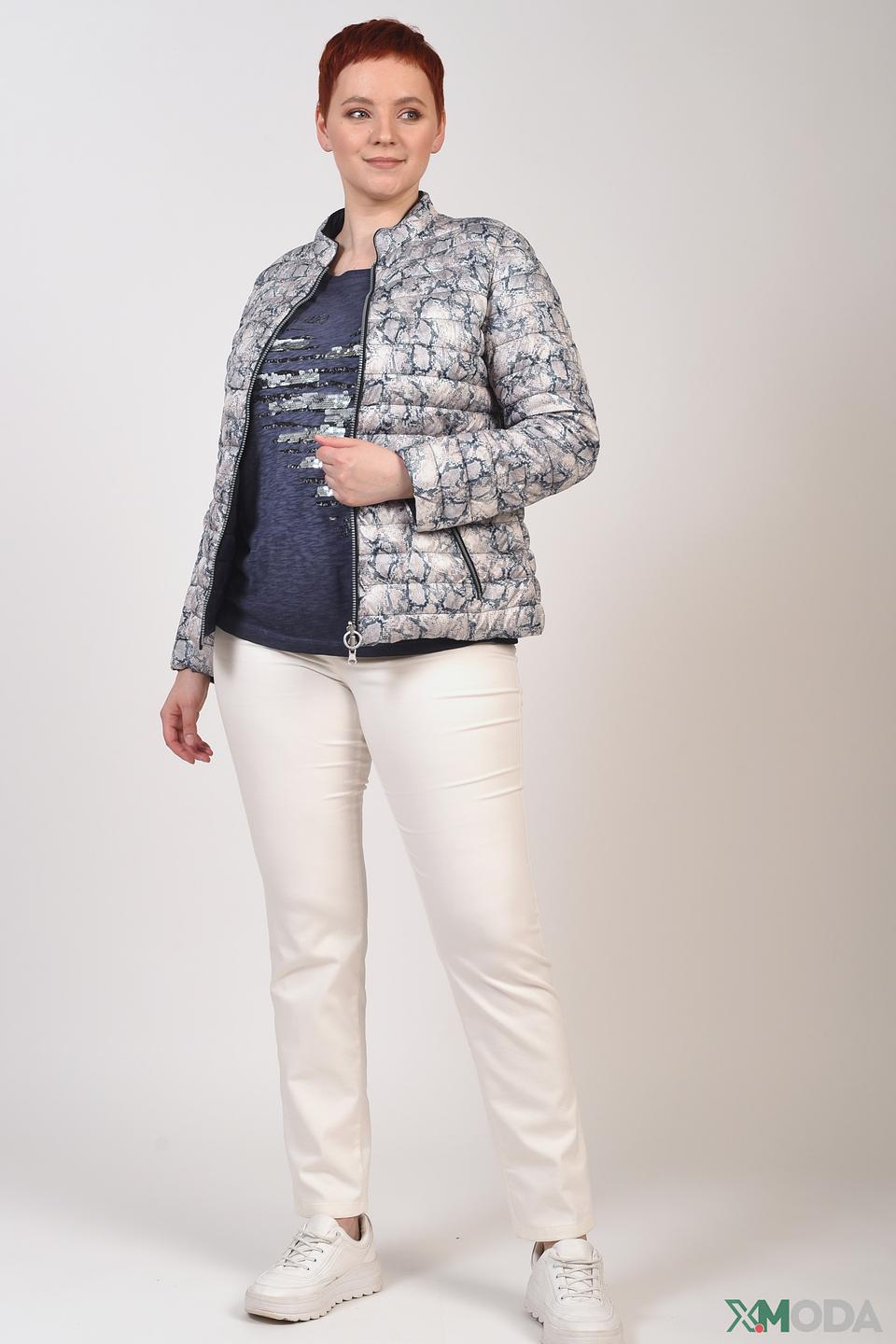 Куртка Lebek степлёная с принтом