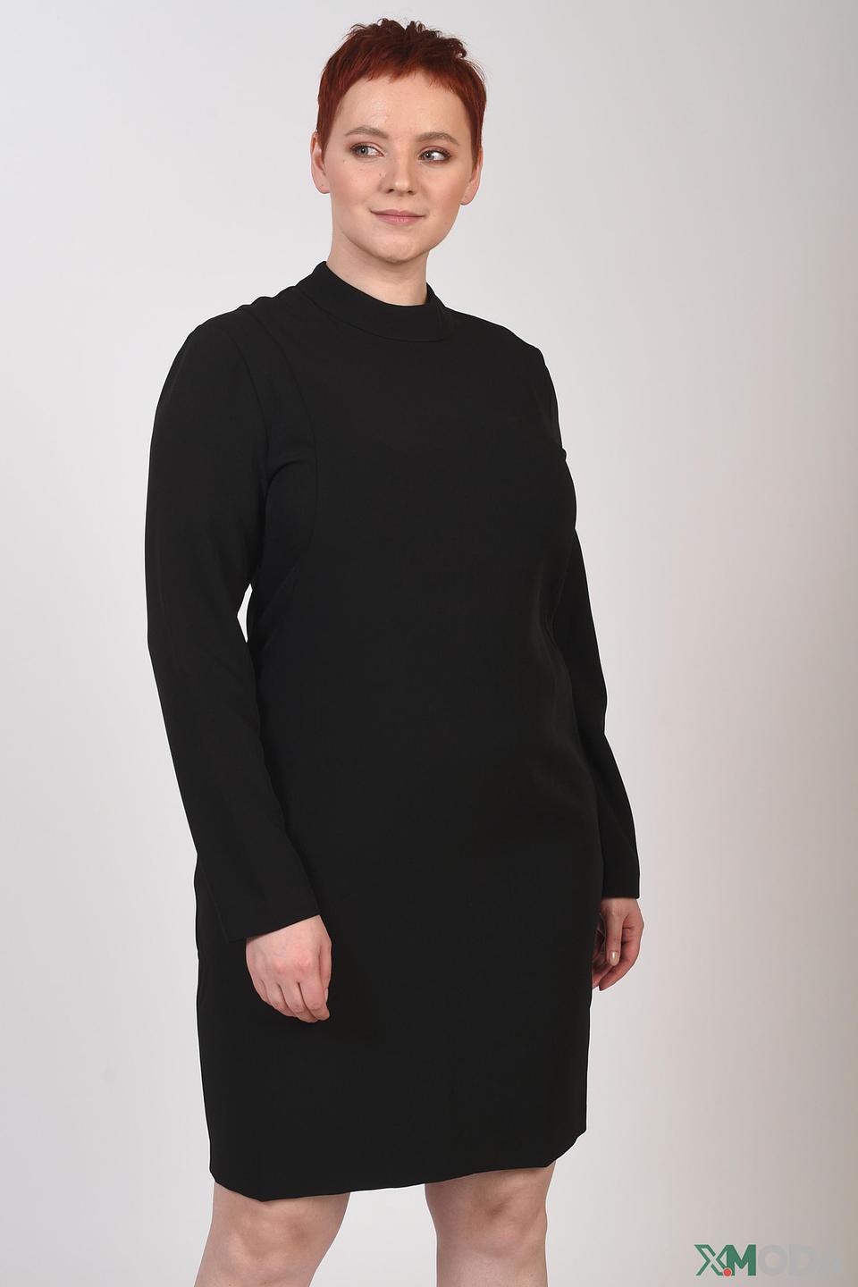 Платье Pezzo чёрное приталенное