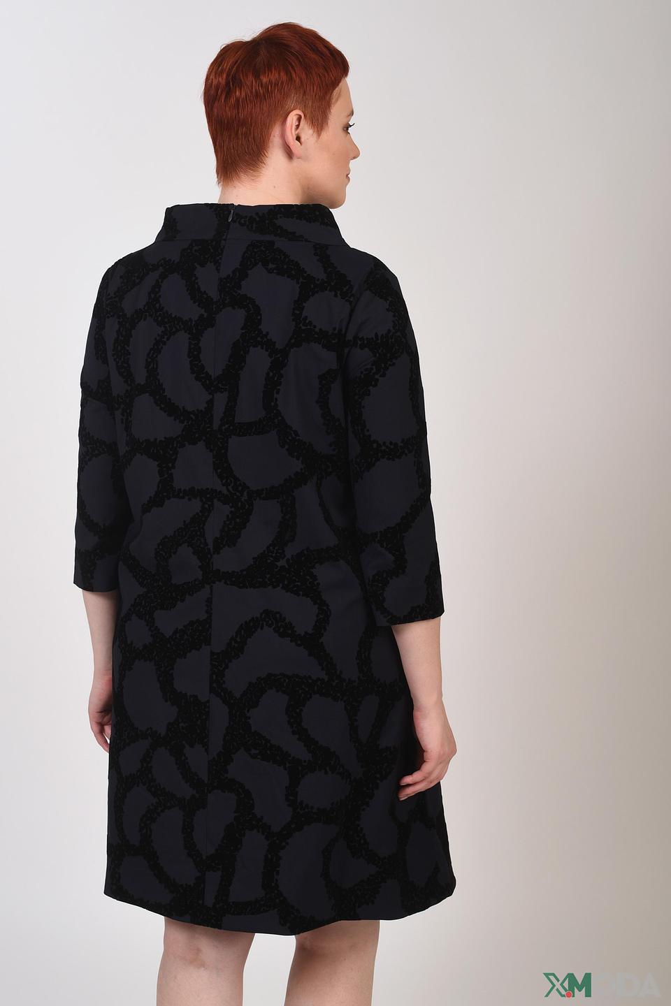 Платье Pezzo с абстрактным принтом