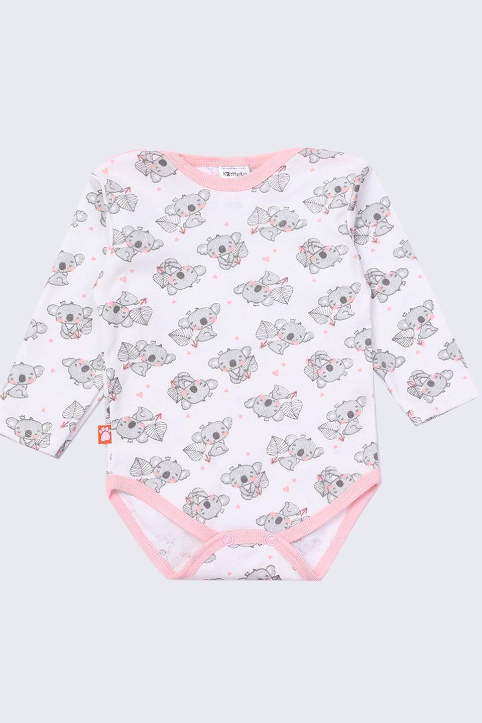Боди КотМарКот с котиками розовый
