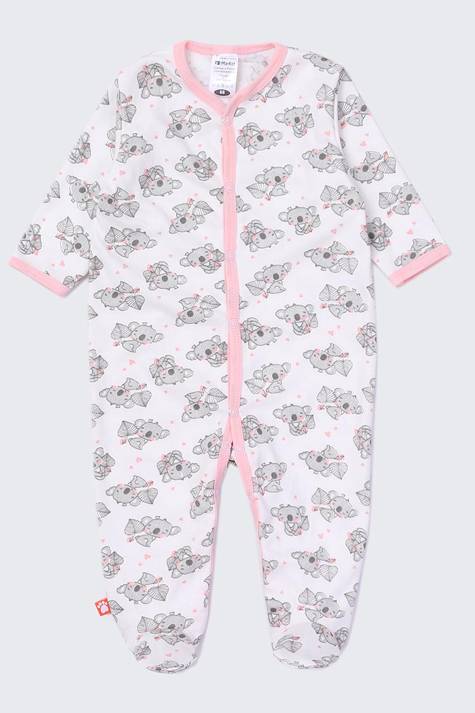 Комбинезон КотМарКот с коалой розовый