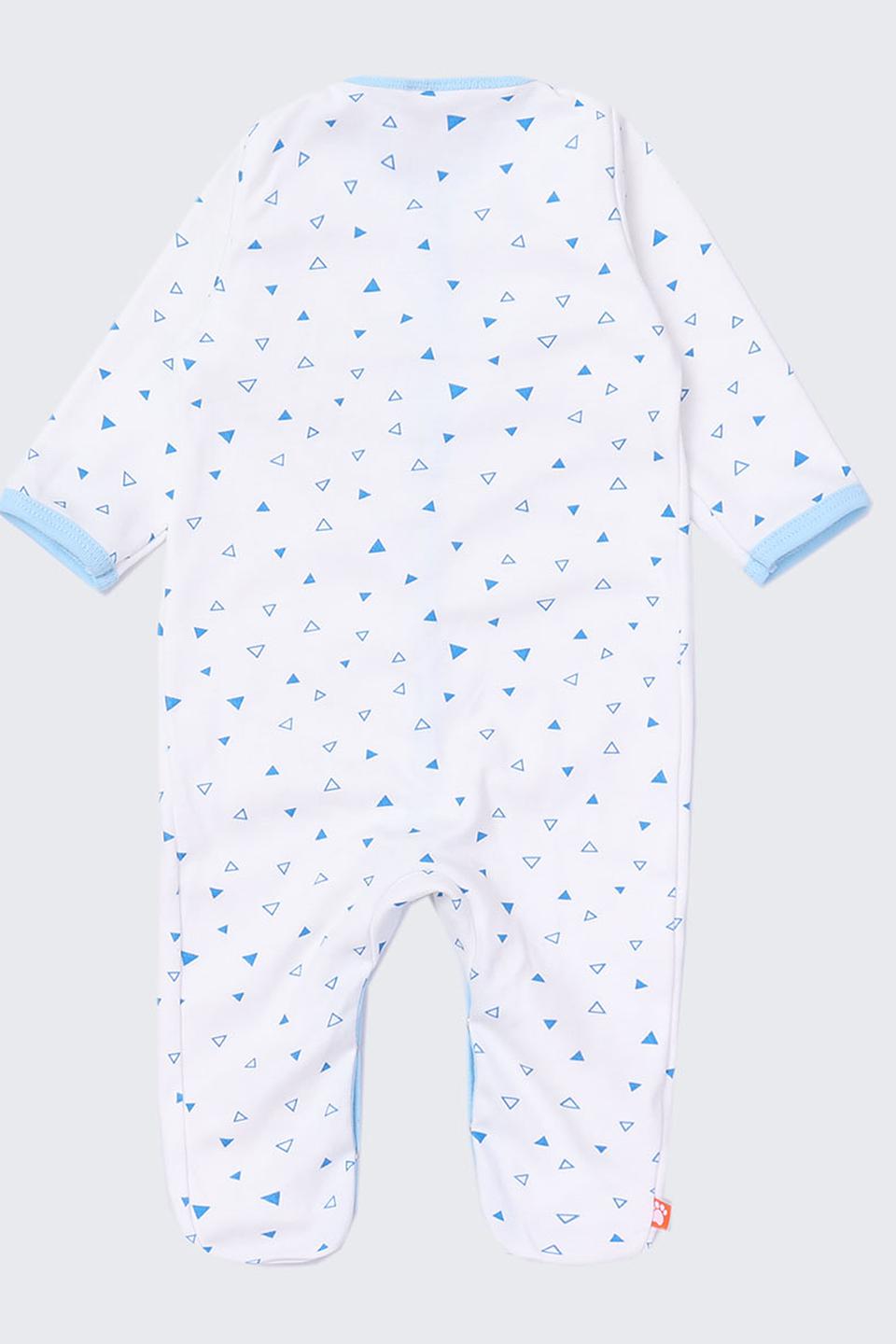 Комбинезон КотМарКот с принтом голубой