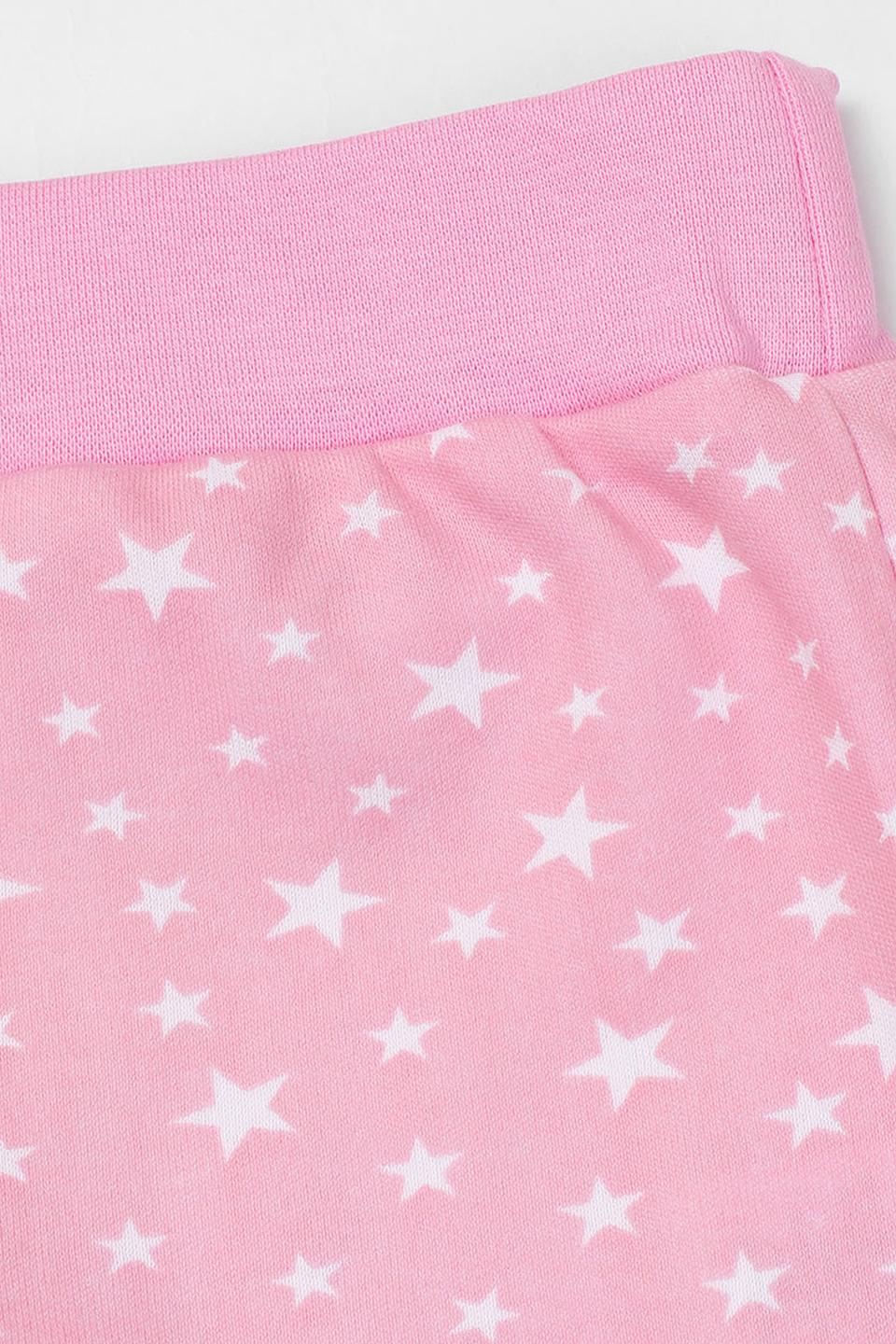 Брюки КотМарКот с принтом розовый