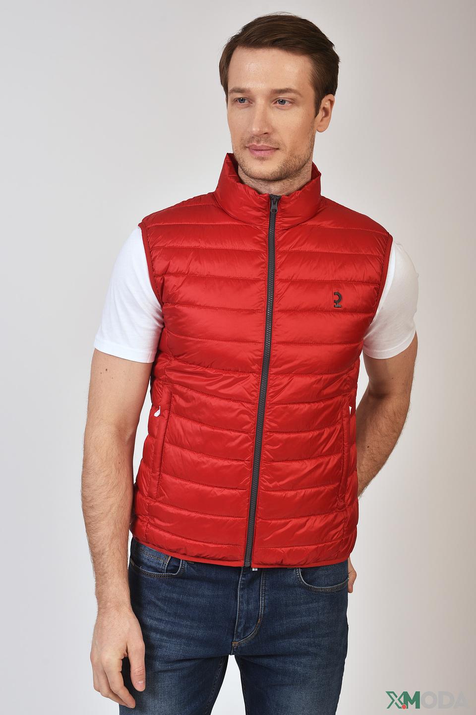 Жилет Calamar красный стеганый