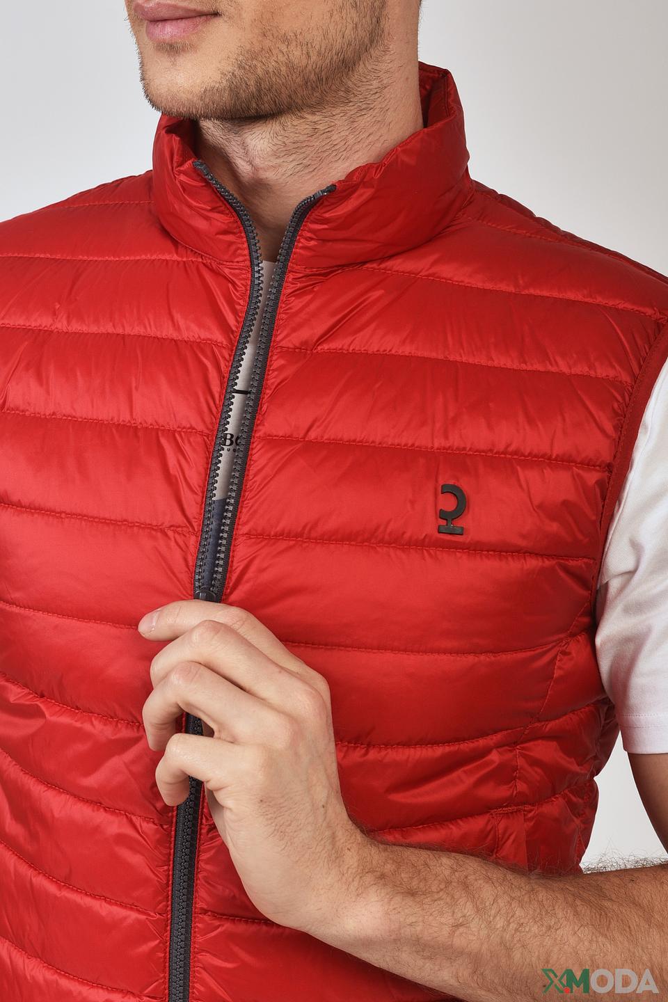 Жилет Calamar красный стеганый