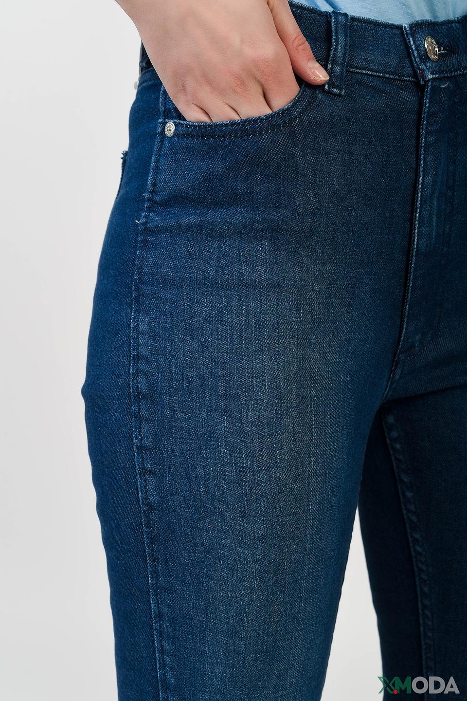 Джинсы с разрезами Hugo синие