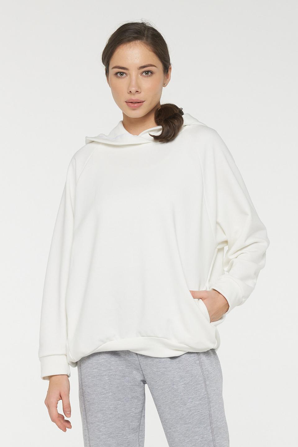 Толстовка VAY женская молочная