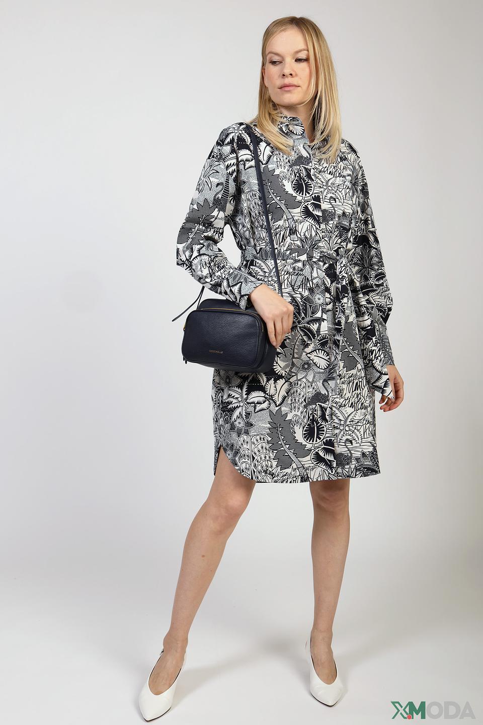 Сумка Coccinelle кросс-боди чёрная