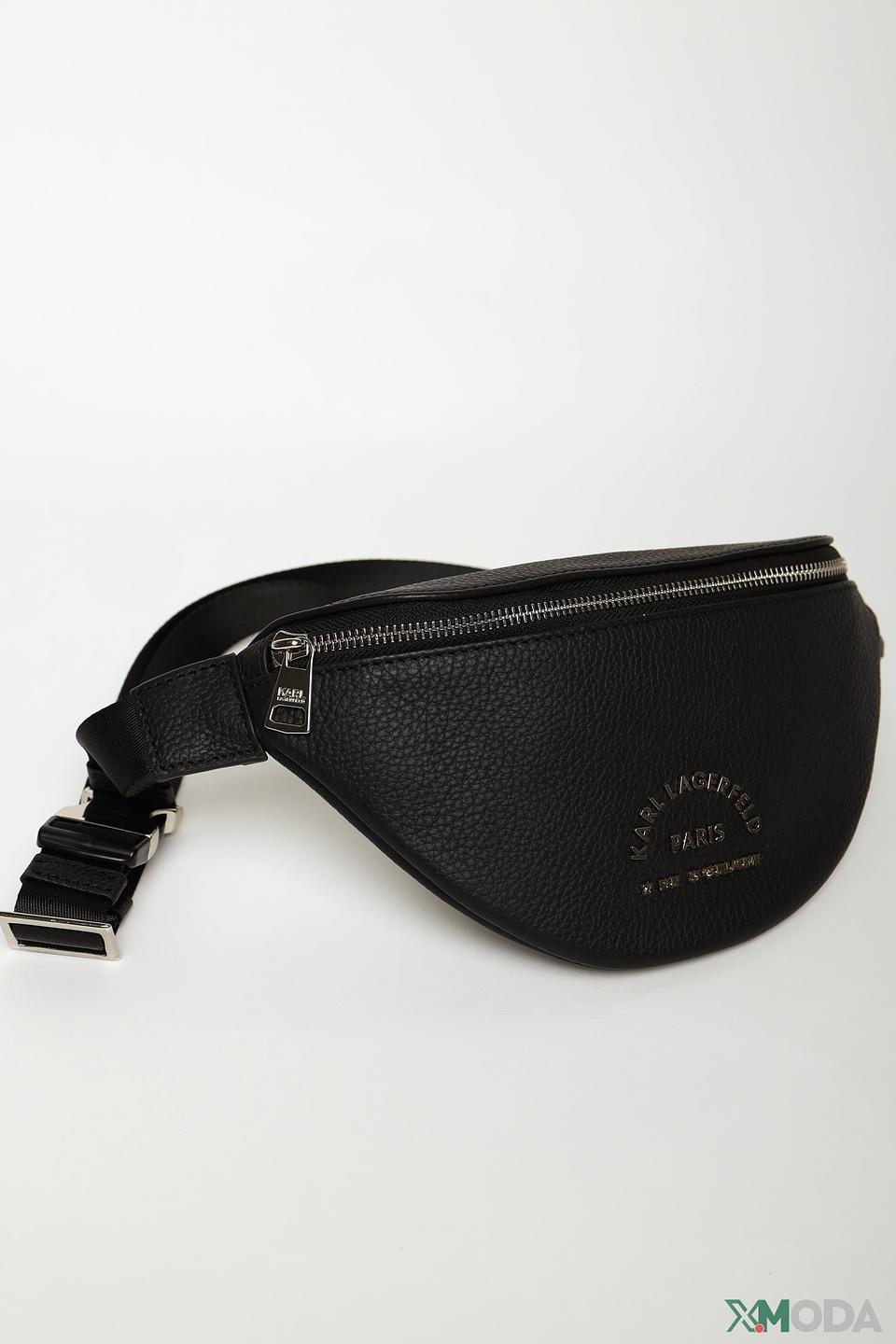 Сумка поясная Karl Lagerfeld чёрная