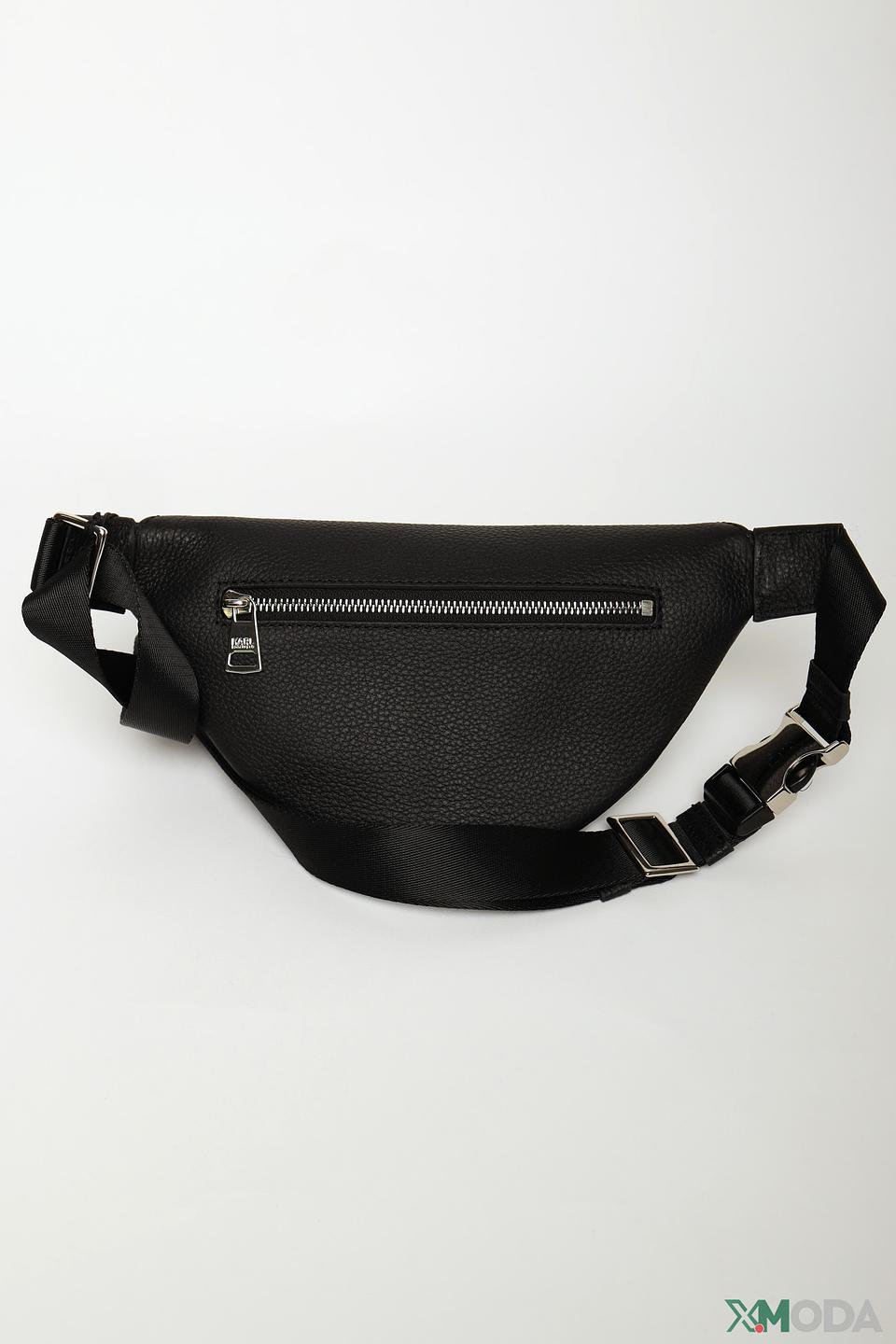 Сумка поясная Karl Lagerfeld чёрная