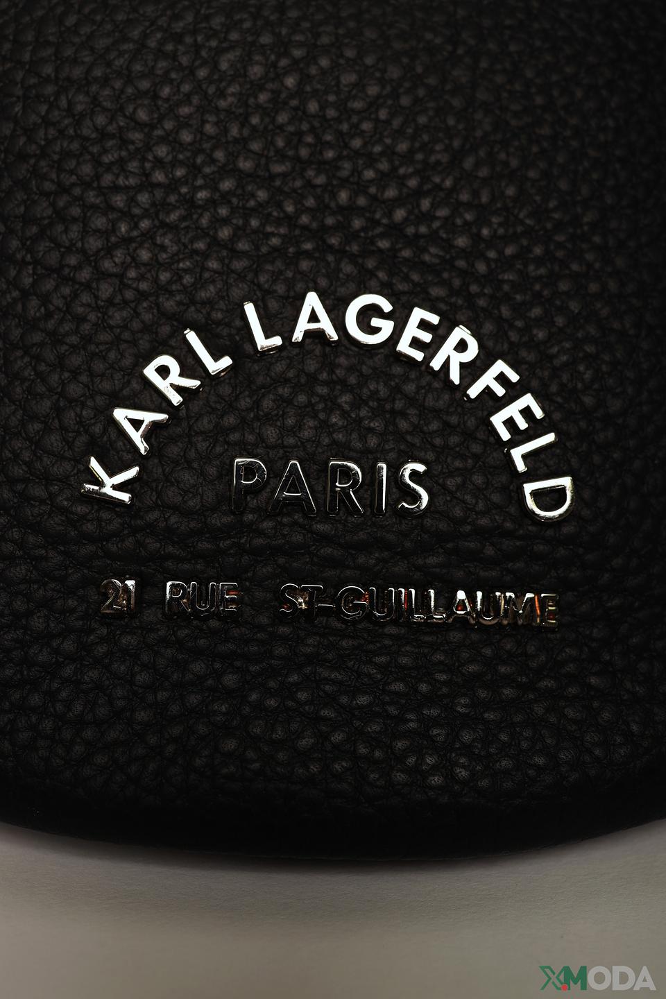 Сумка поясная Karl Lagerfeld чёрная