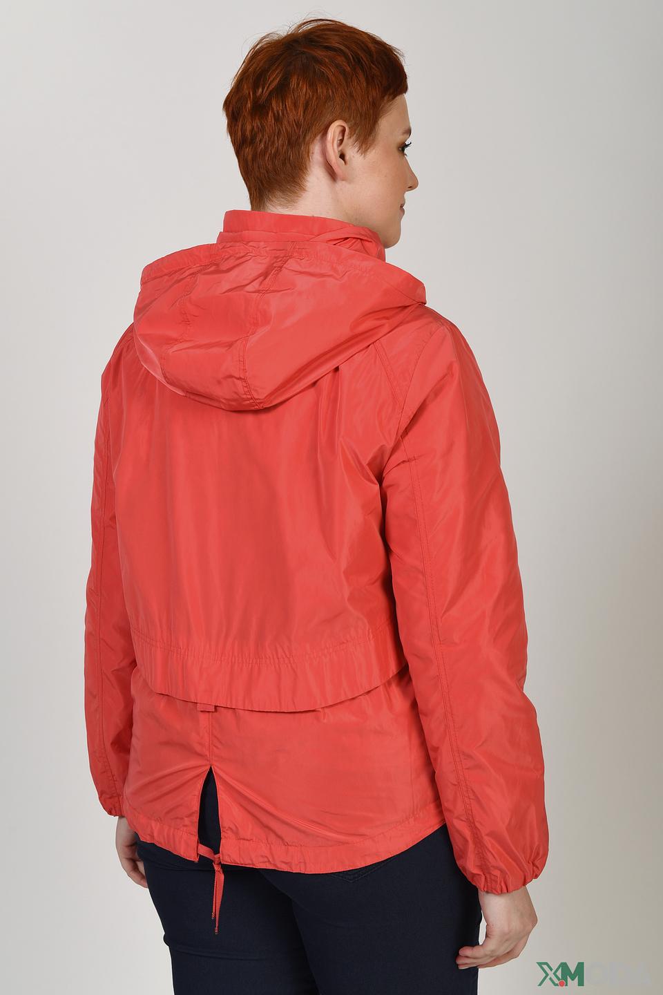 Куртка Lebek красного цвета с капюшоном